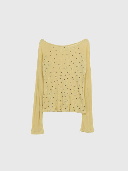 light dot raglan tops