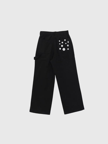 dot pocket pants