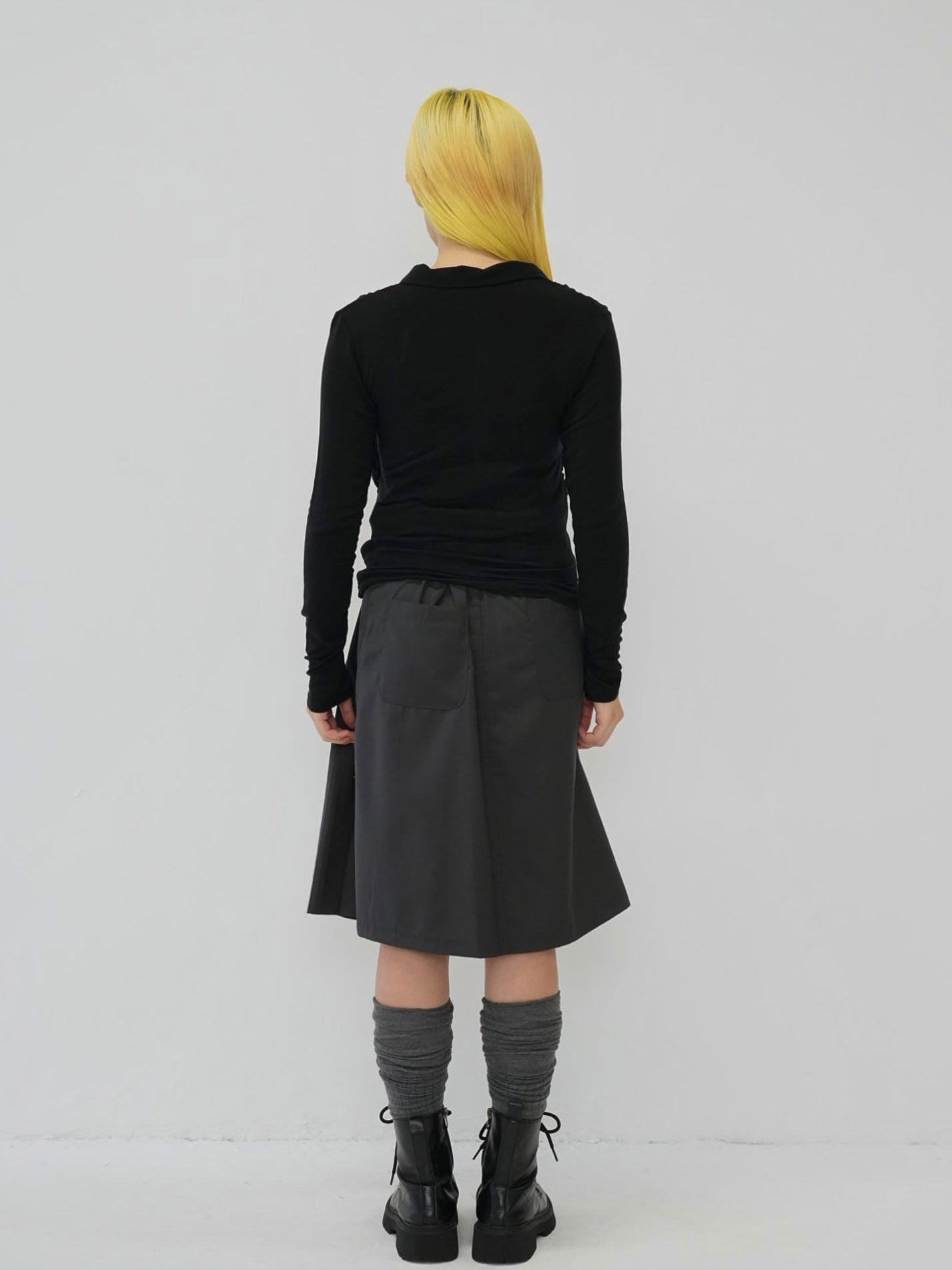 curve collar tops
