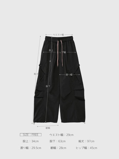 accent string pants