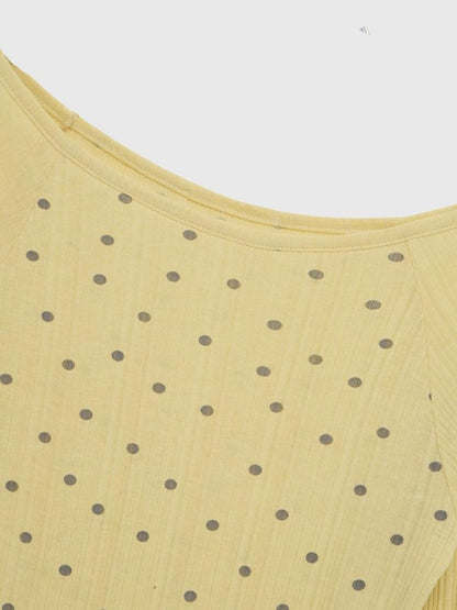 light dot raglan tops