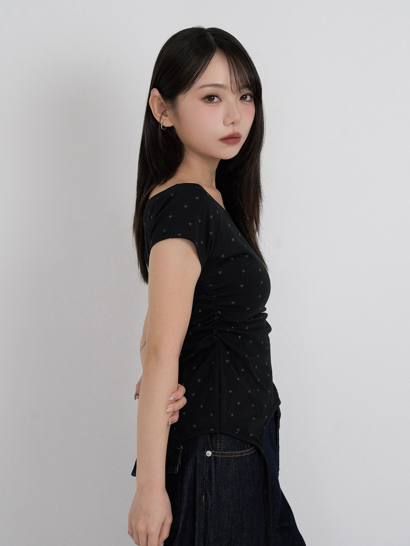 star shirring tops