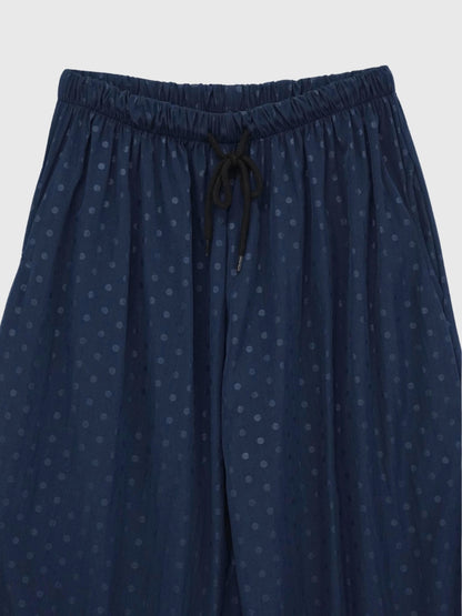drawstring dot pants