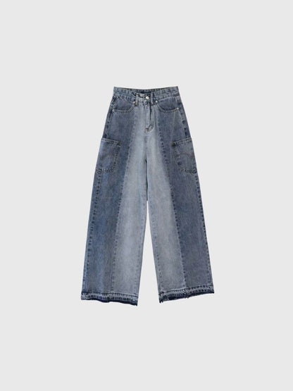 two tone denim