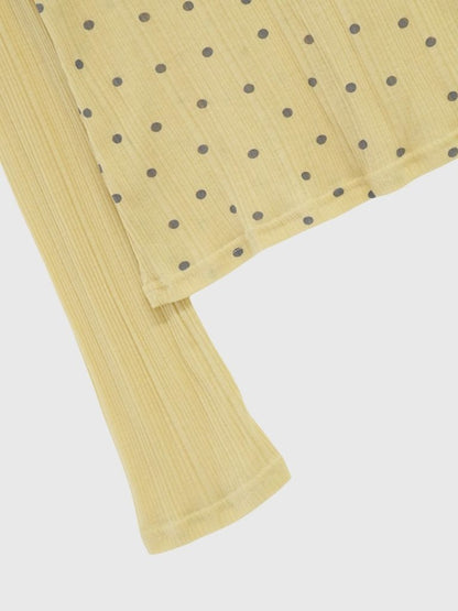 light dot raglan tops