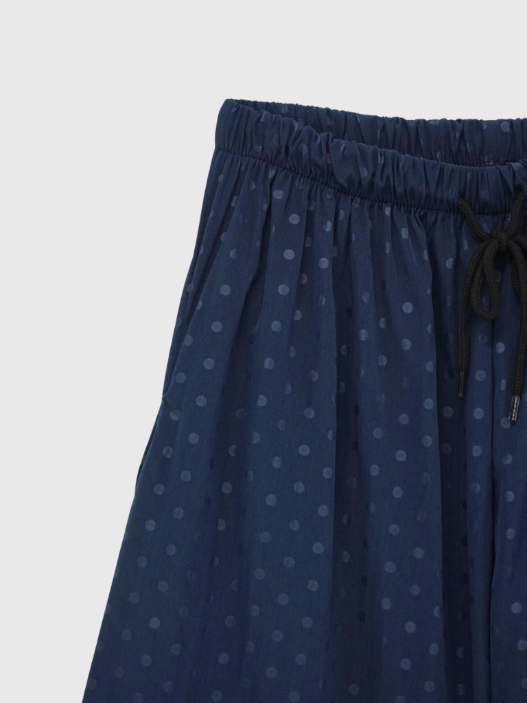drawstring dot pants