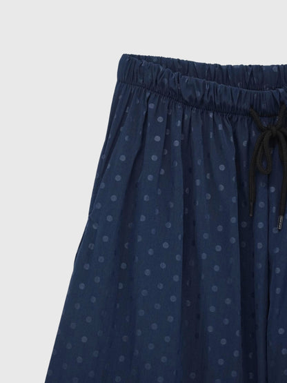 drawstring dot pants