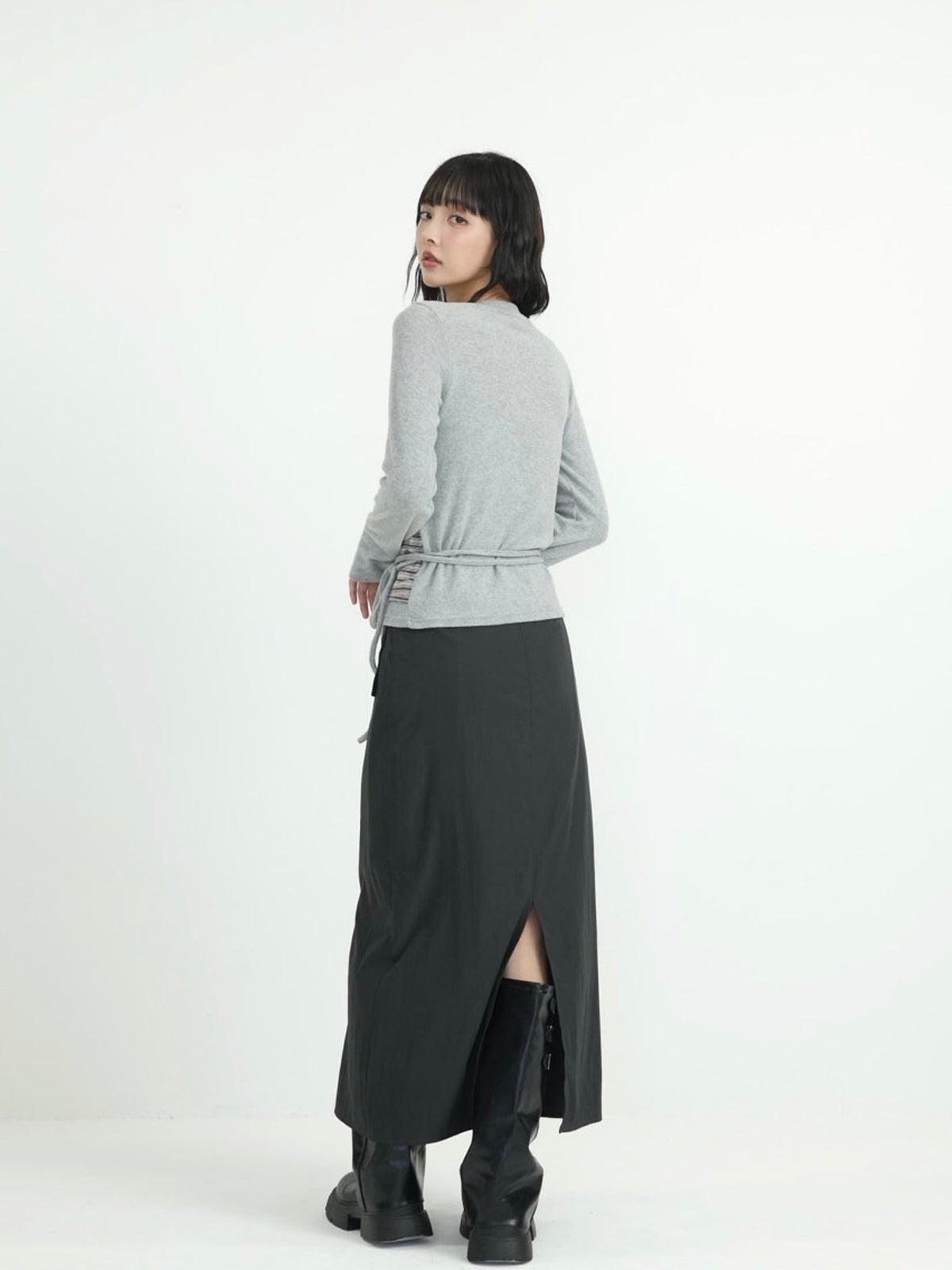 layered border wrap ribbon tops