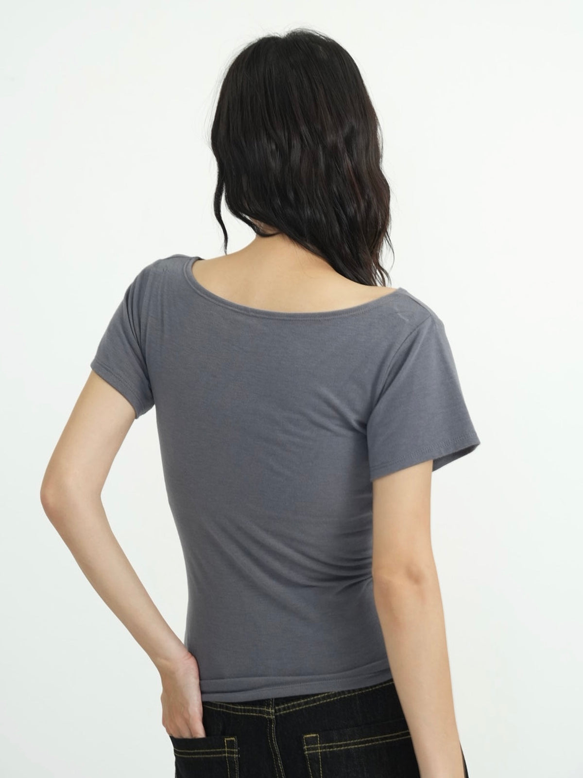 double button tops