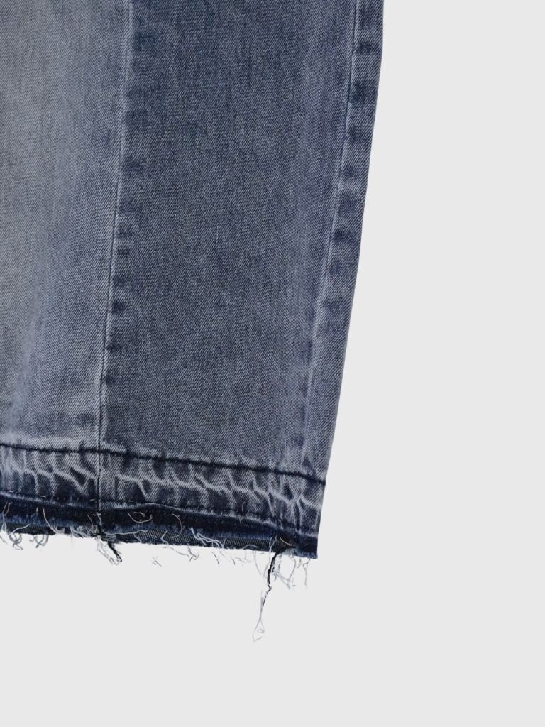 two tone denim
