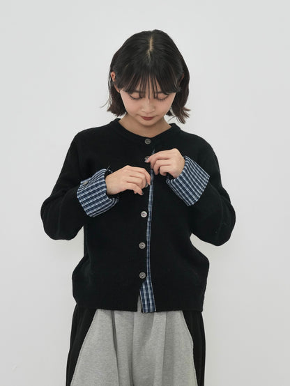 check shirt knit