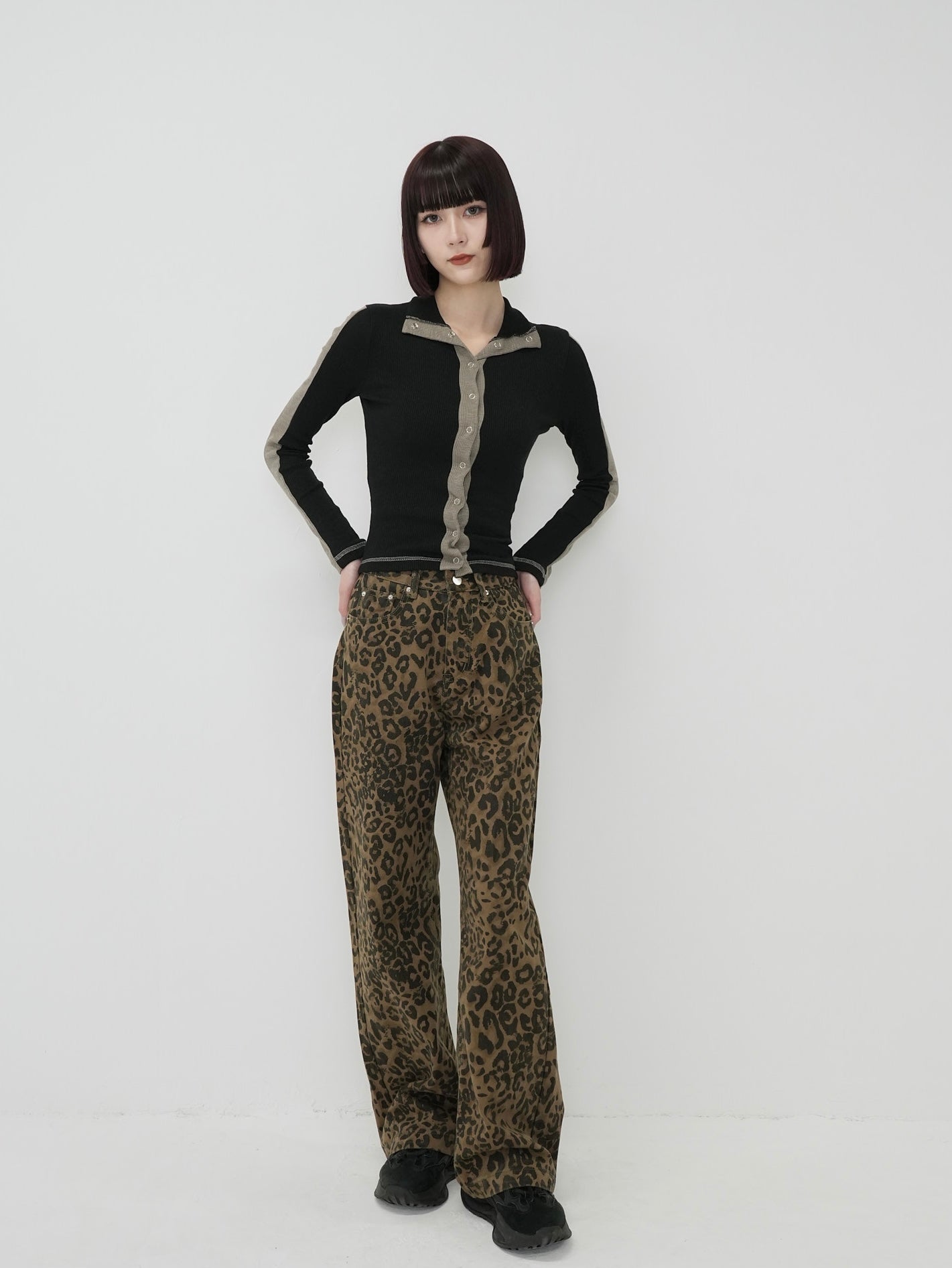 leopard pants