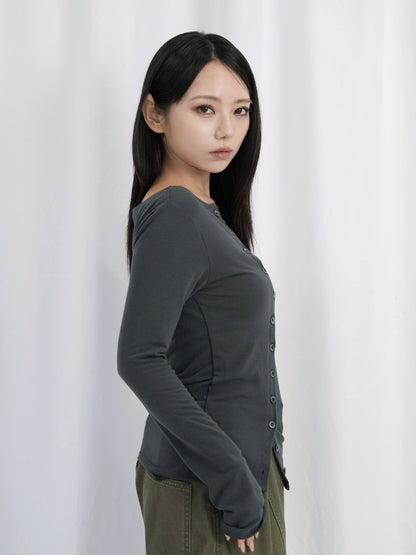 double row button tops