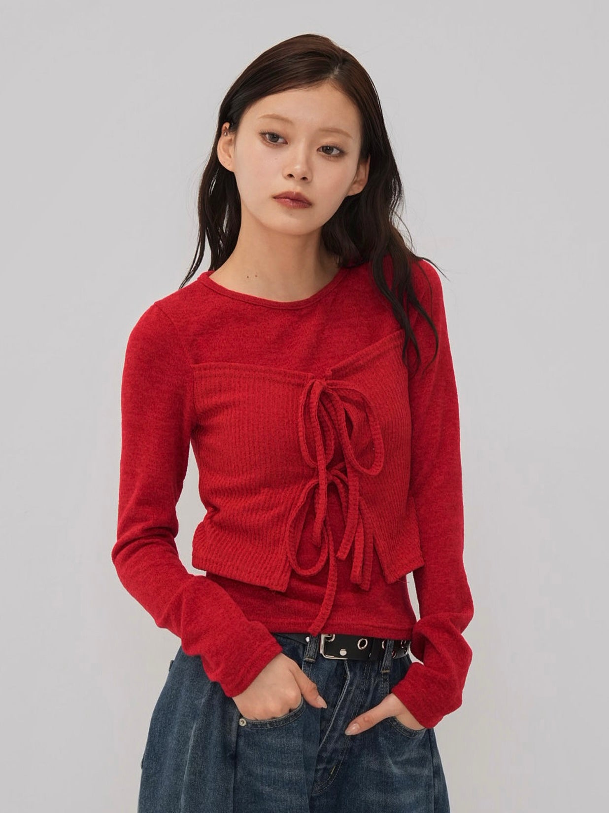 ribbon layered tube tops