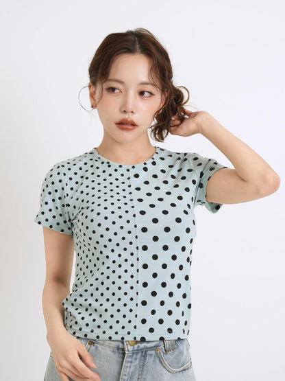 panel half dot tops