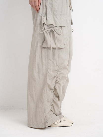 volume drawstring cargo pants
