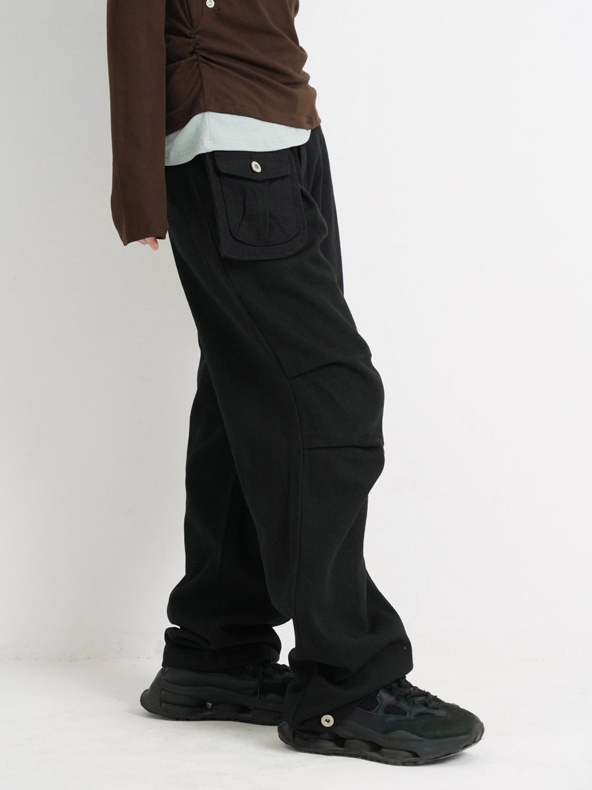 panel pocket cargo pants