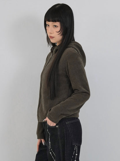 fabric hood zip tops