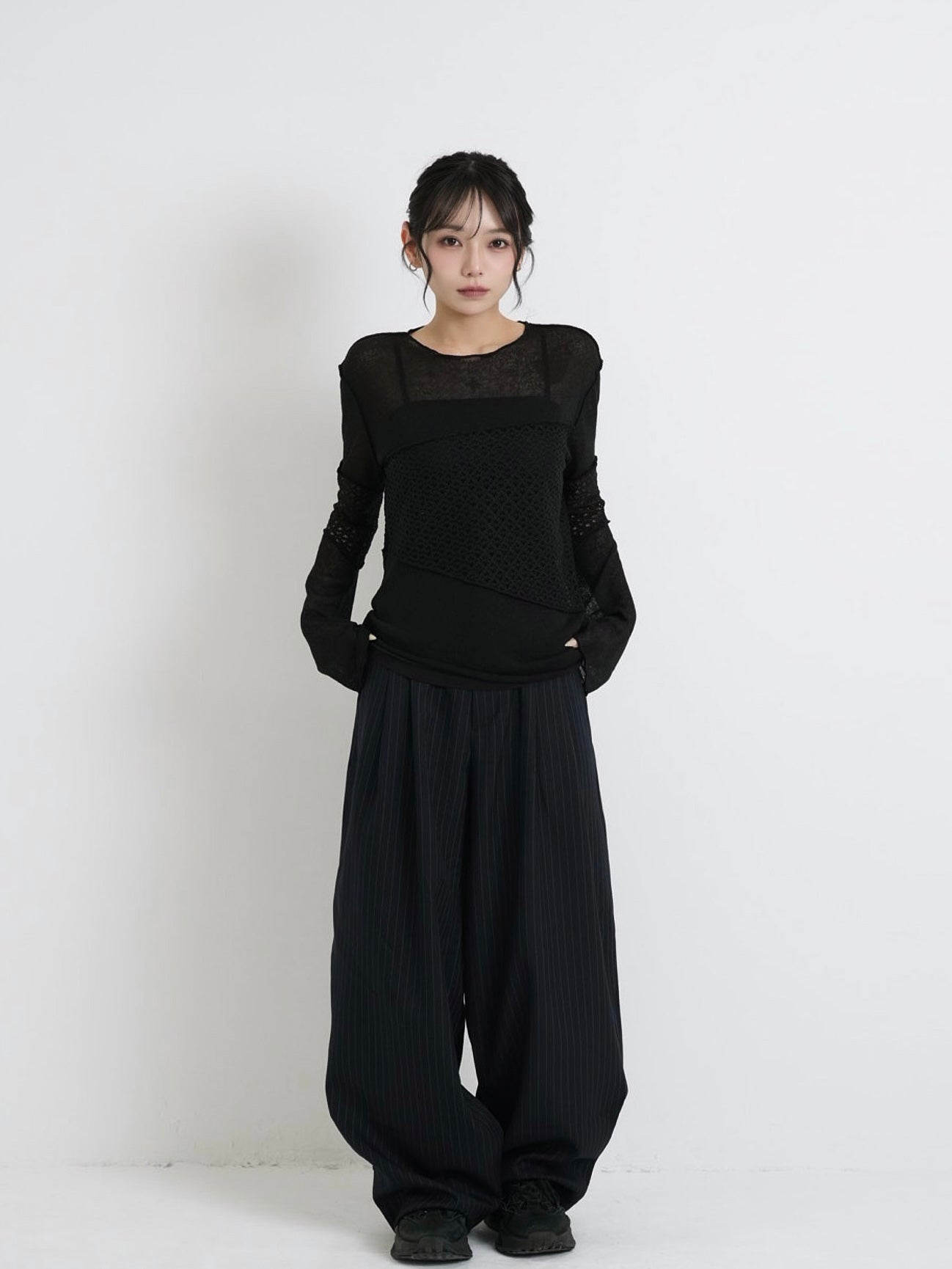 airy open summer knit tops