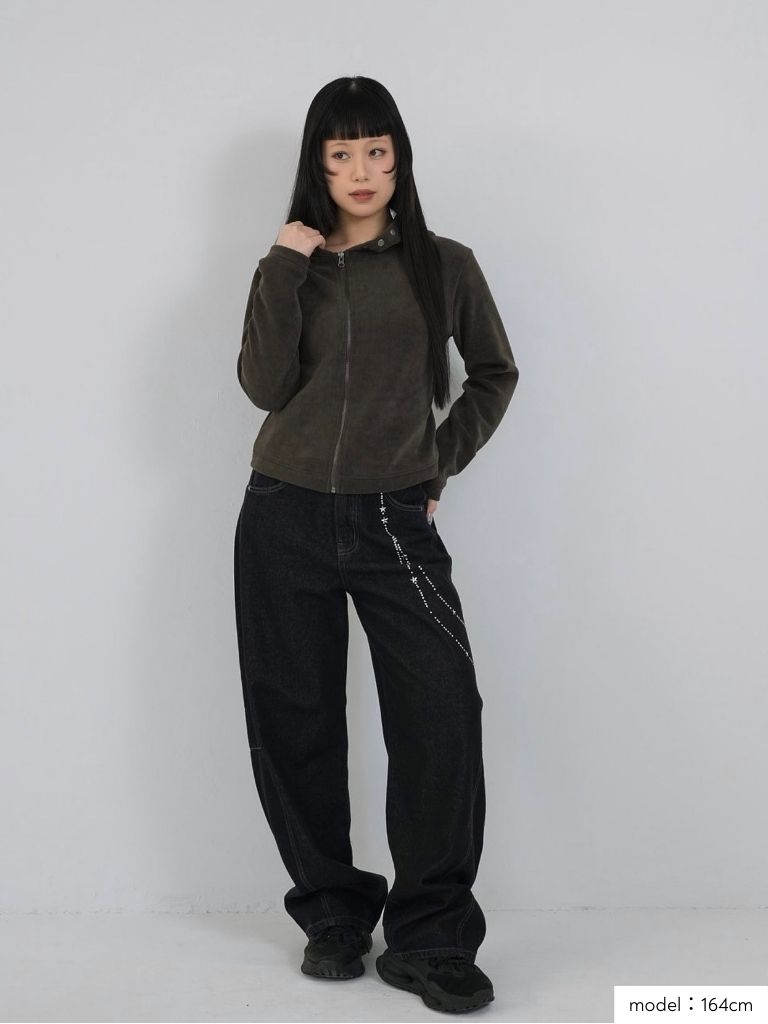 fabric hood zip tops