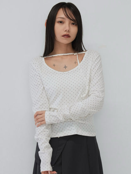 dot strap tops