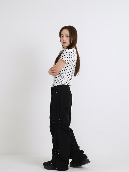 panel half dot tops