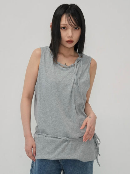 cutout design tank top