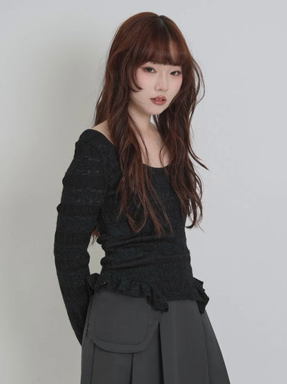 nuance lace tops