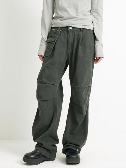 panel pocket cargo pants