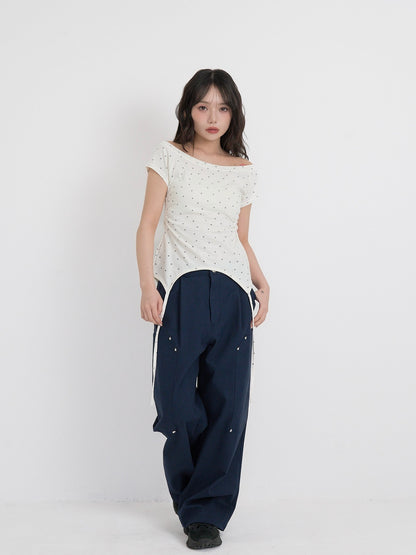 star shirring tops
