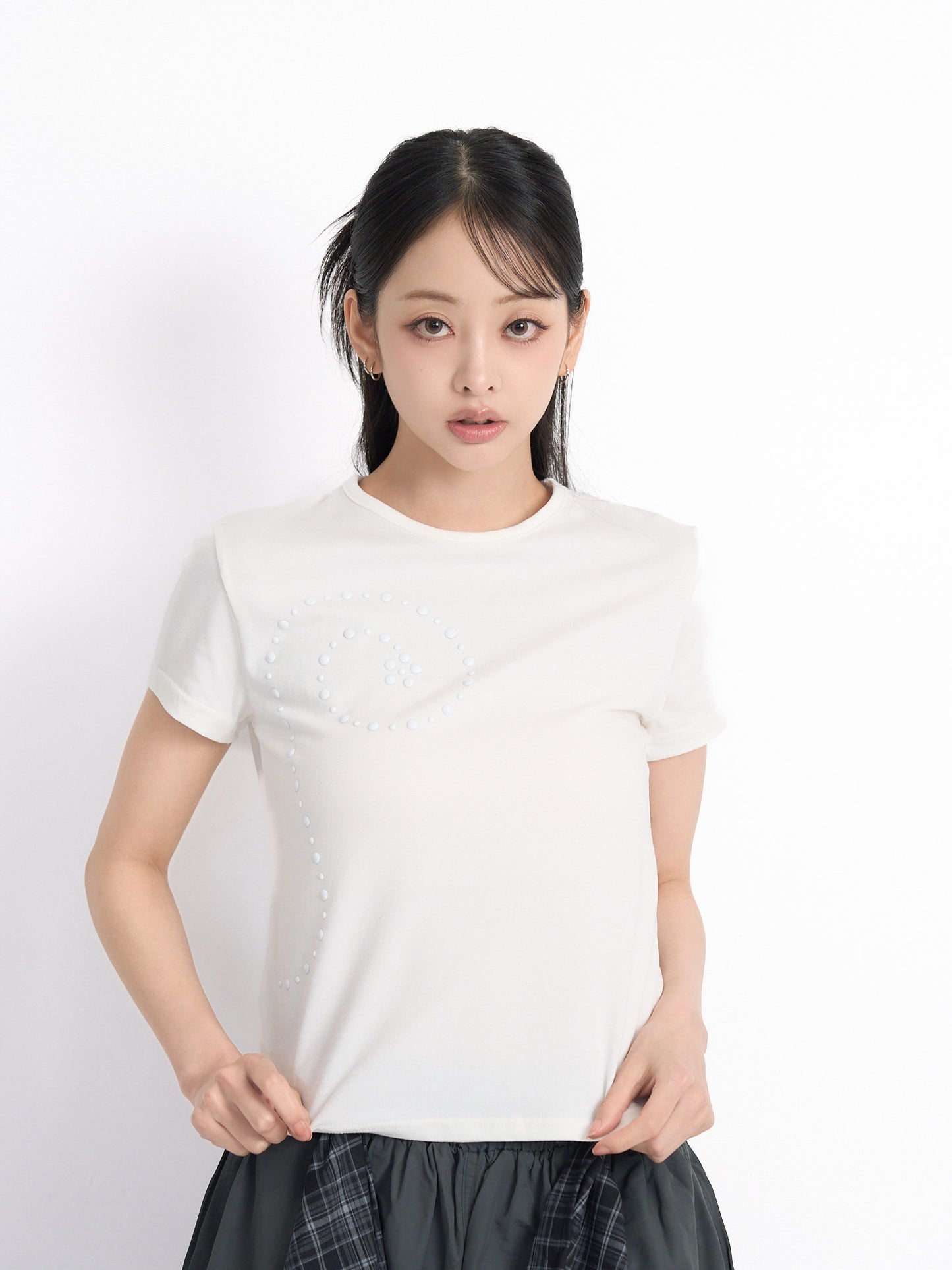 dot swirl tops