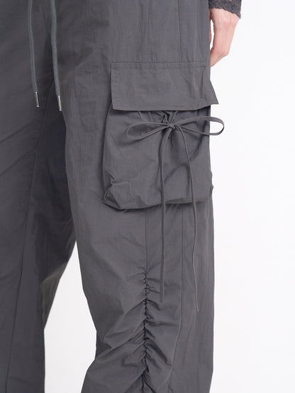 volume drawstring cargo pants