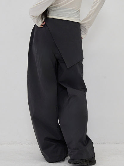 wrap cross pants