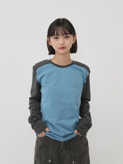 pocket raglan t