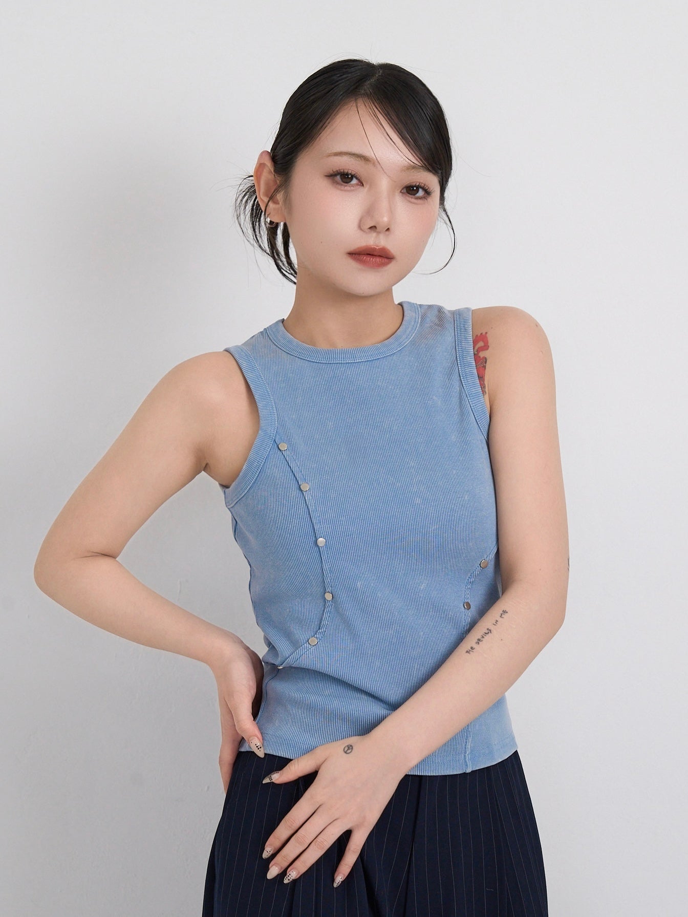 stud line tank tops