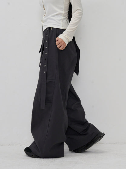 wrap cross pants
