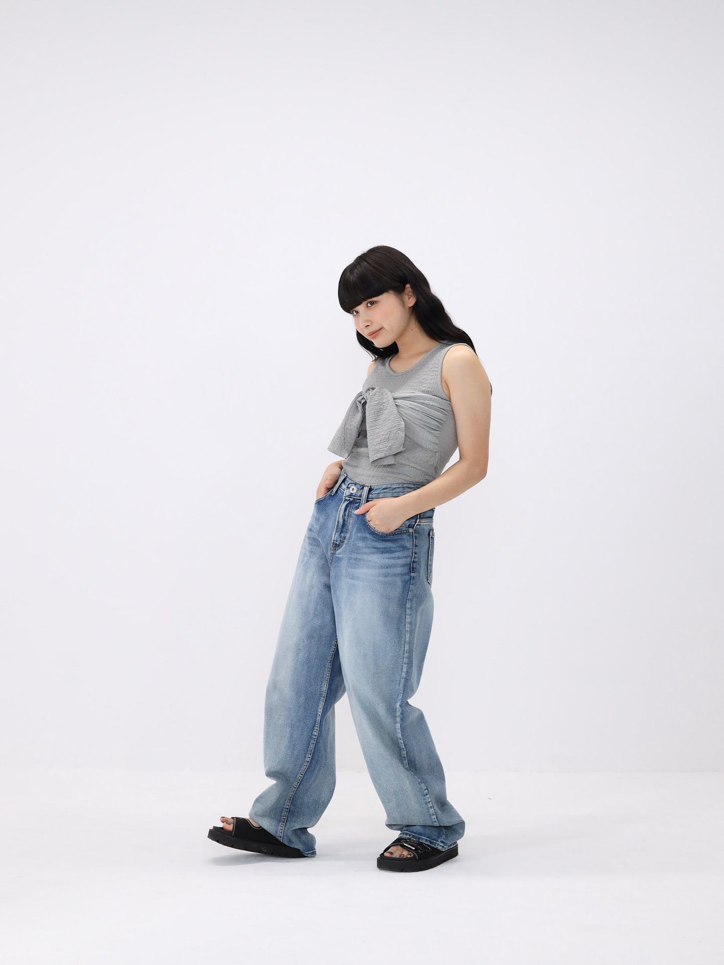 wash denim pants