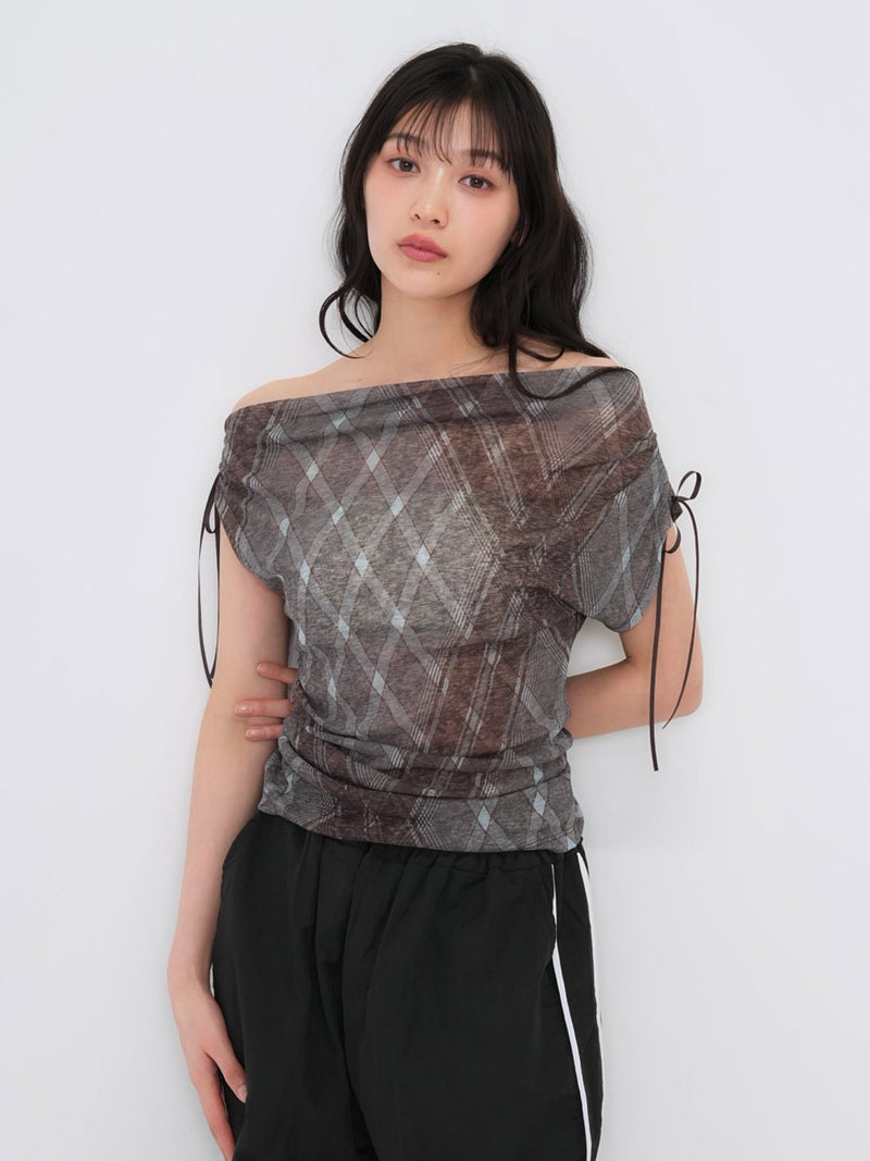 check drape tops