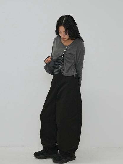 border peek cardigan