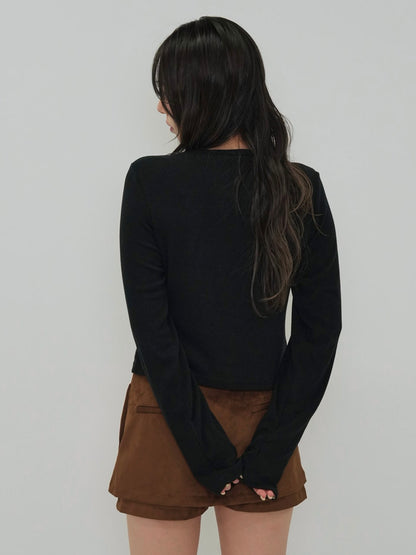 border peek cardigan