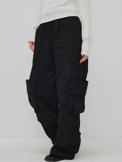 folding waist jogger pants