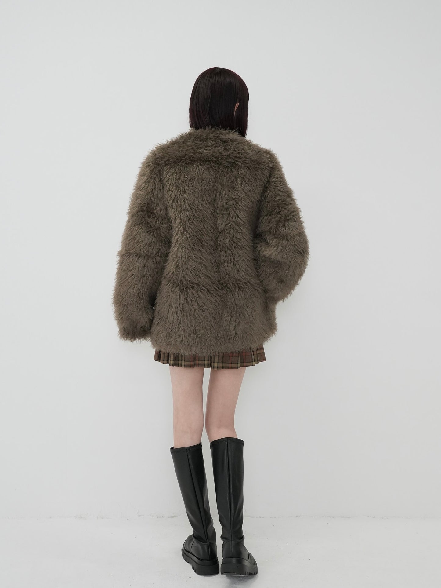 faux fur coat