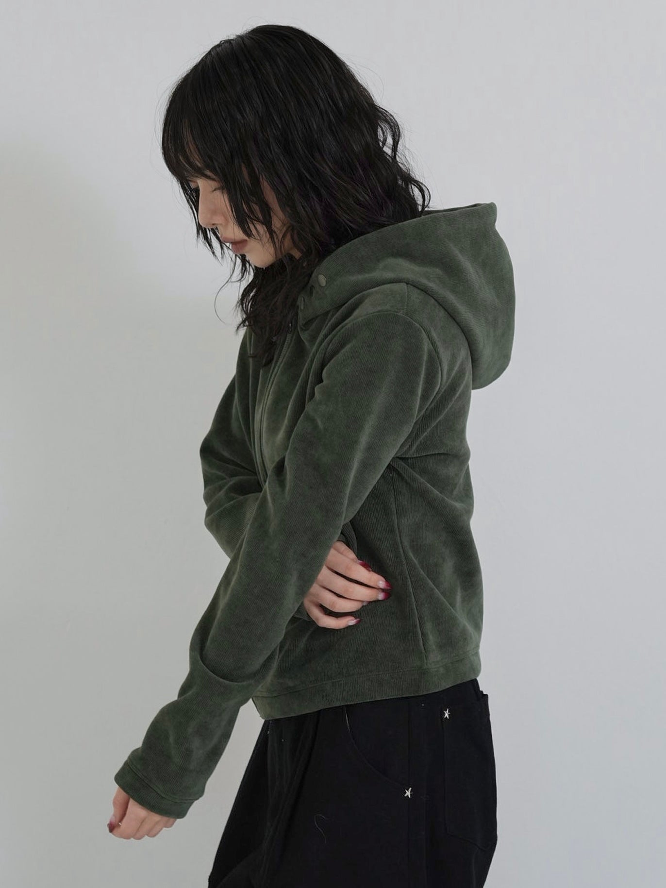 fabric hood zip tops