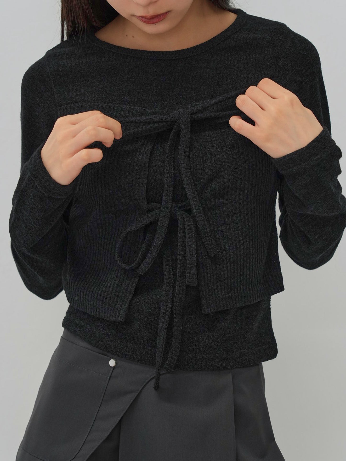 ribbon layered tube tops