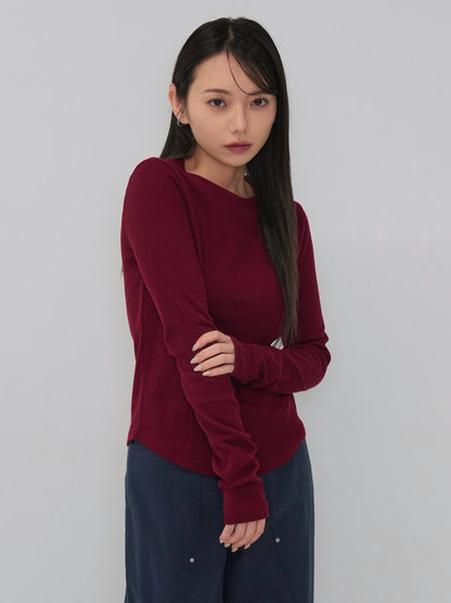 basic waffle line tops