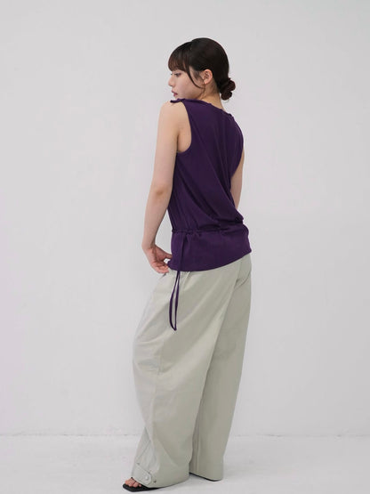 cutout design tank top