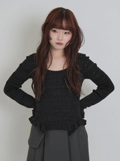 nuance lace tops