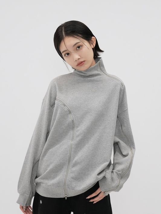 unique zip sweat