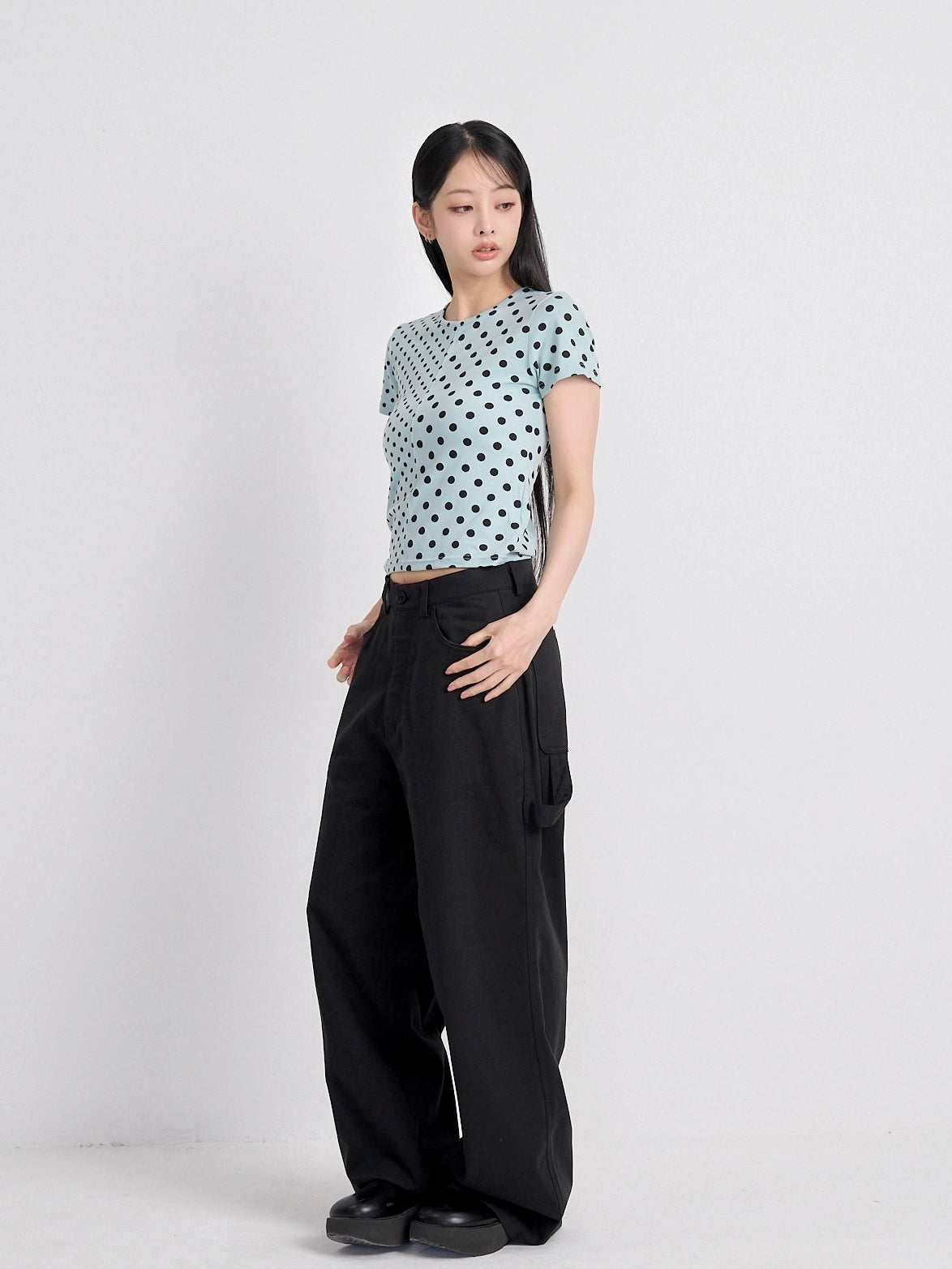 panel half dot tops