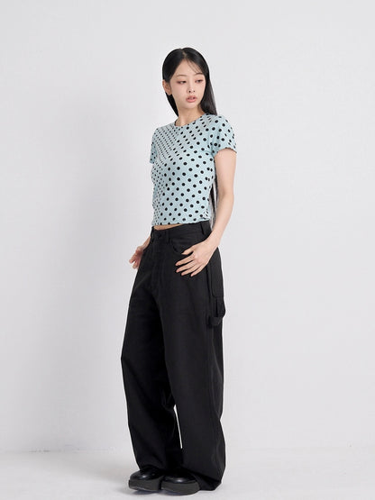 panel half dot tops
